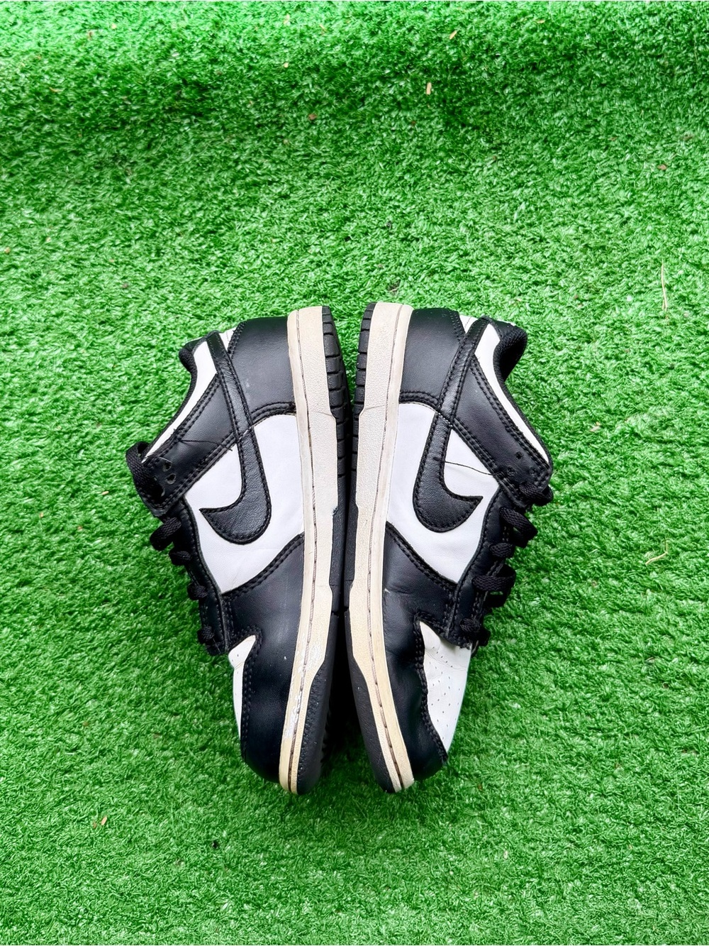 Nike Dunk Low Retro "Panda" Black White Kids' Youth Sneakers Size US 2Y